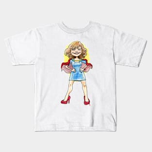 SUPER LADY Kids T-Shirt